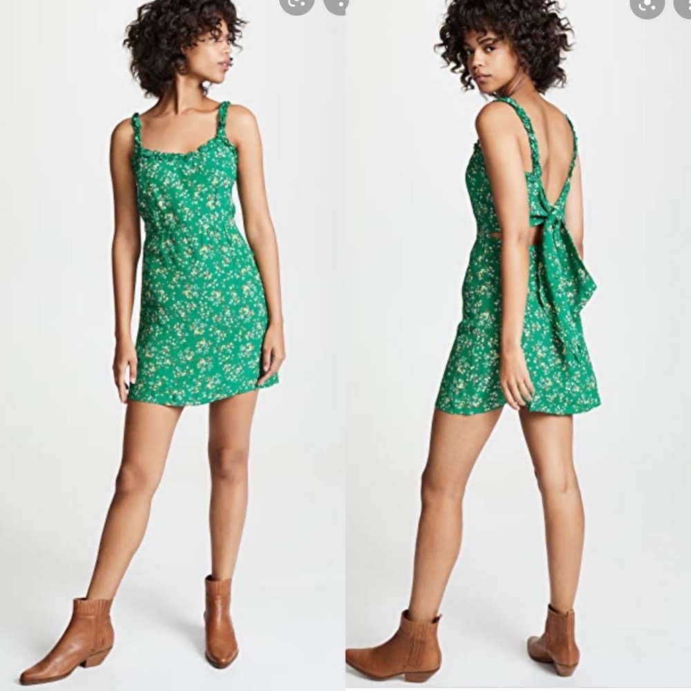 Faithful the brand tie back mini dress size 4